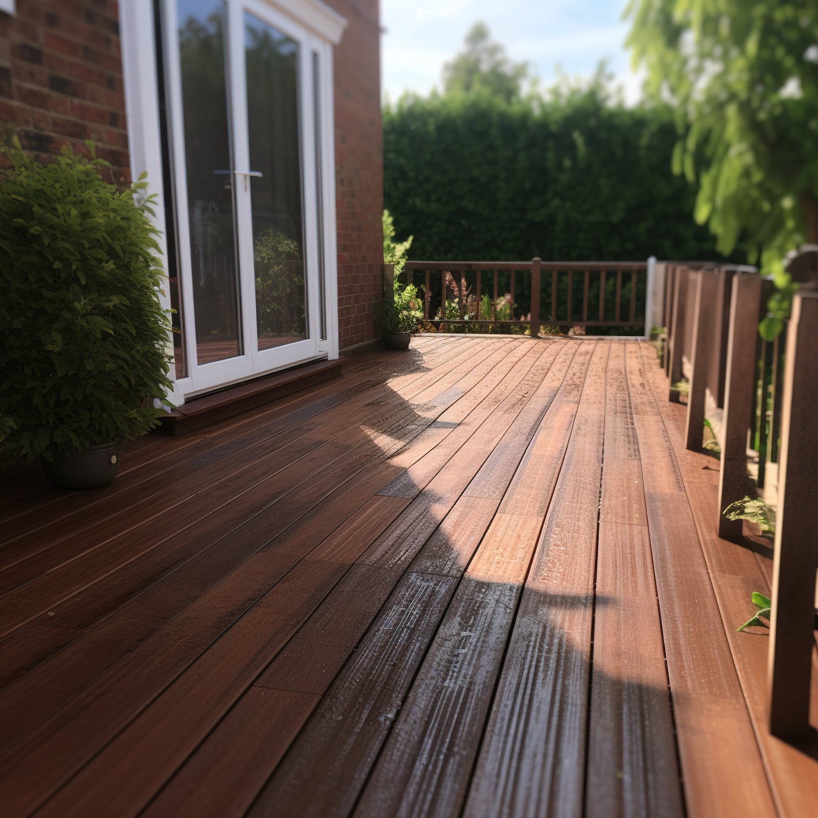 Premium Iron Wood Deck