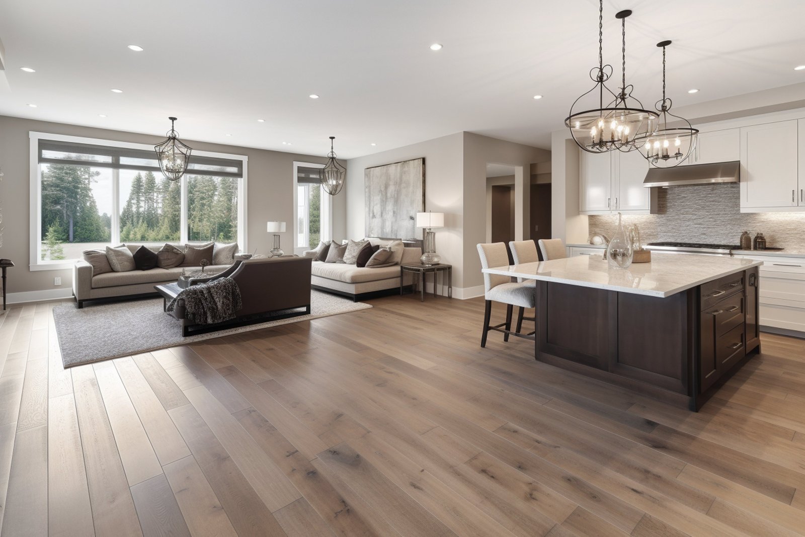 Hardwood Floors Living Room